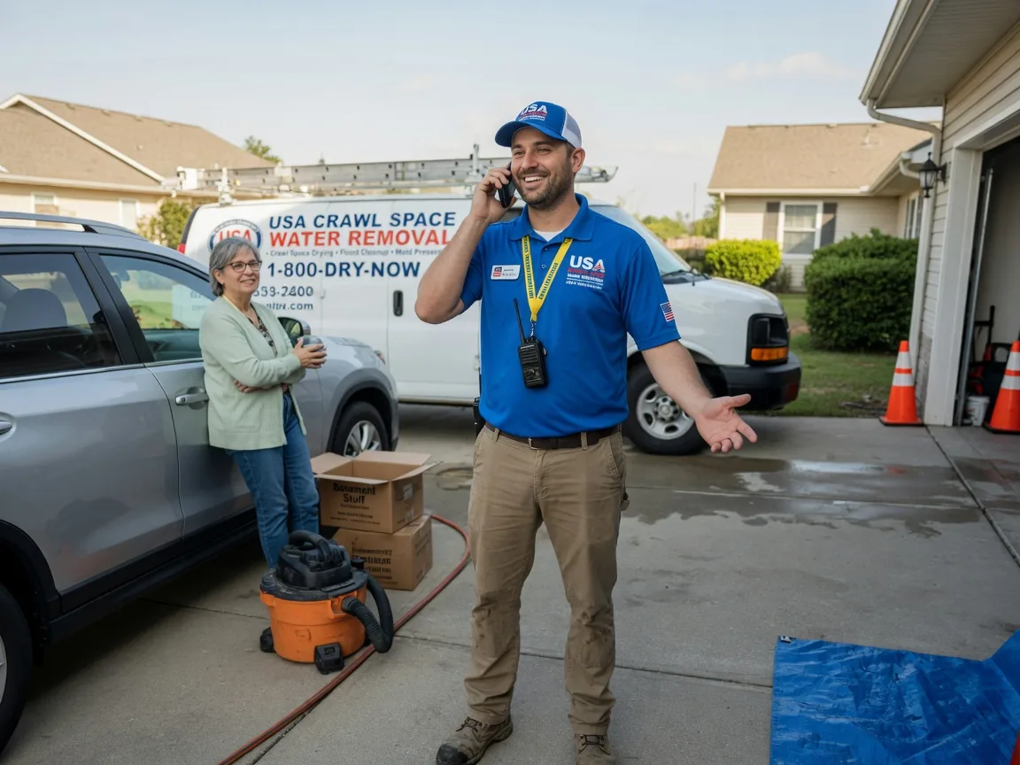 Crawl Space Water Removal Kirvin, TX FAQs